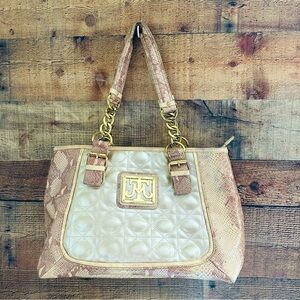 Miss Tina Taste of Couture Snake Quilted Design Women's Bag